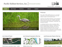 Tablet Screenshot of pacifichabitat.com
